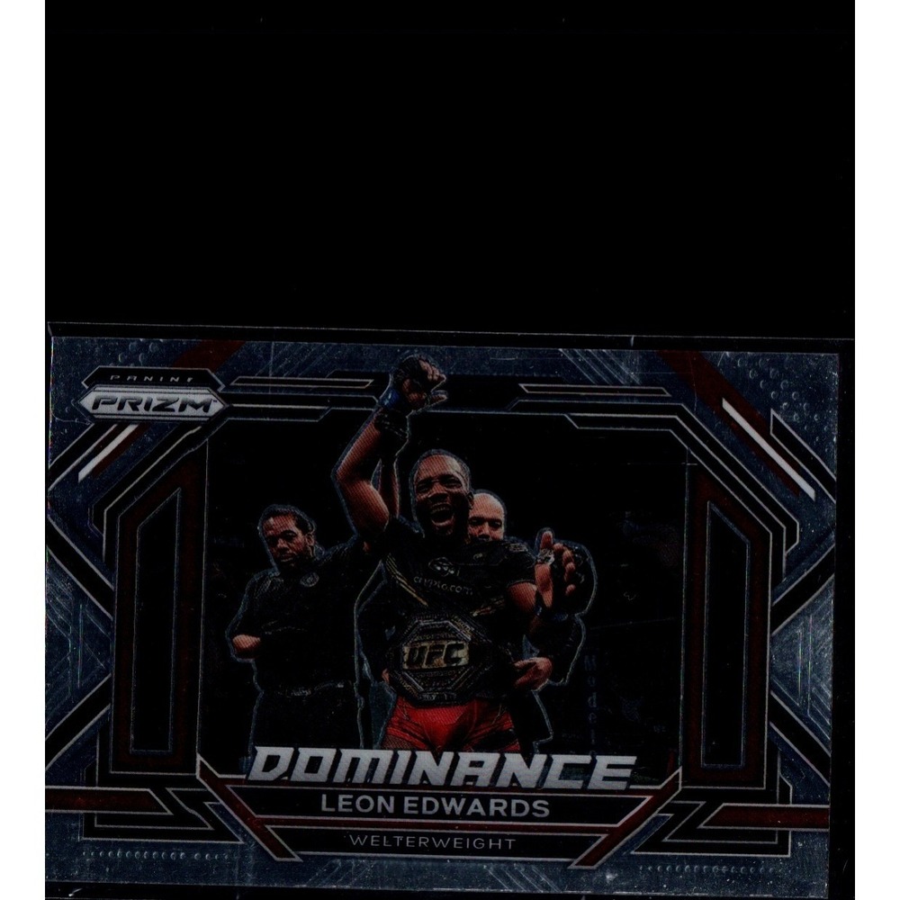 2023 Panini Prizm UFC Dominance Leon Edwards #2